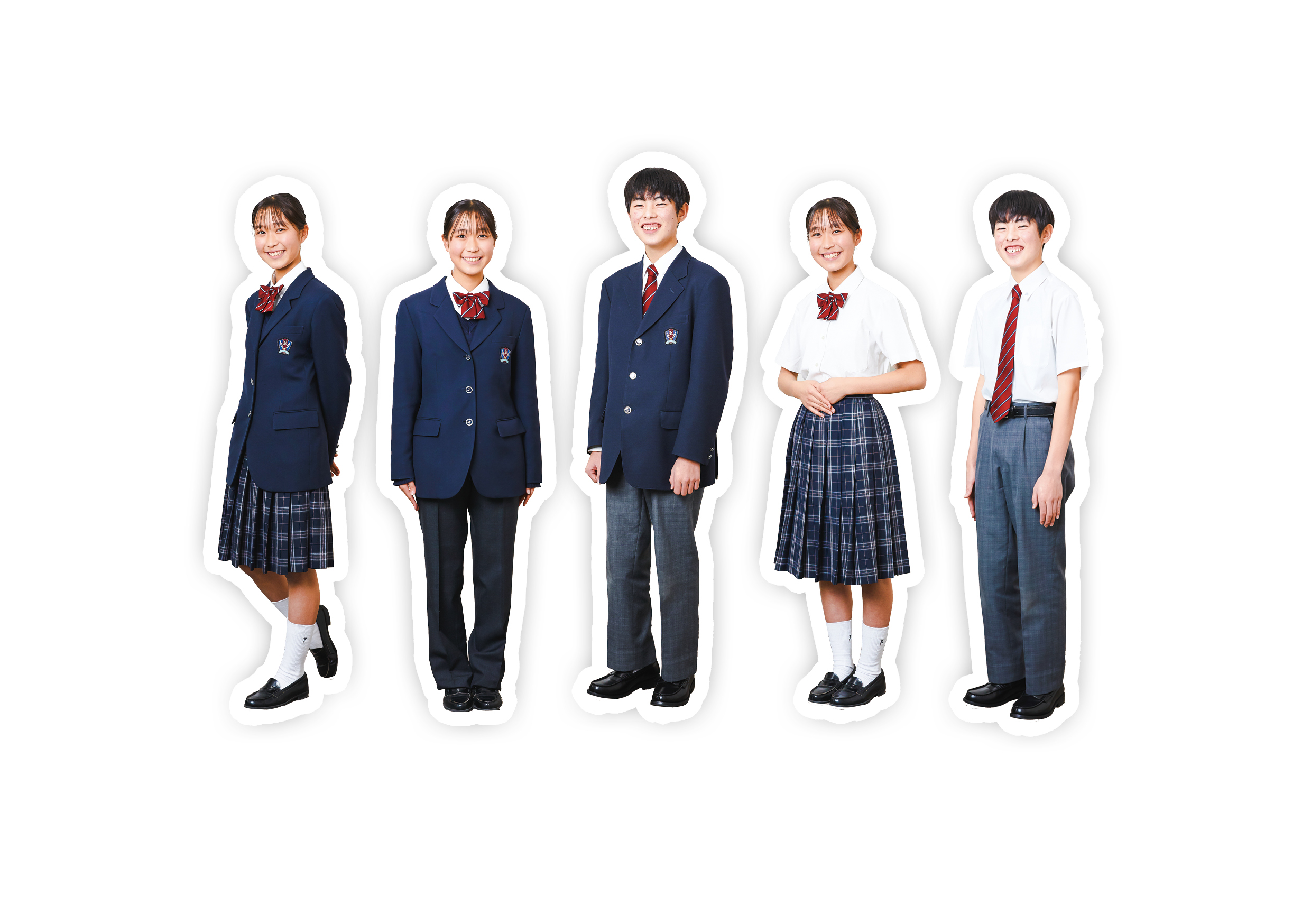 麗澤中学校 制服イメージ